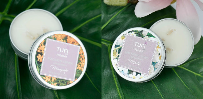 massage candles from the Tufishop brand