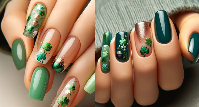 5 Cute St. Patrick's Day Nail Designs and Nail Art